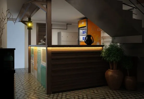 Mẫu thiết kế nội thất nhà hàng 3 tầng đơn giản, đẹp mắt và sang trọng