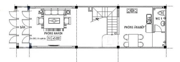 Mê đắm 5 mẫu nhà 4x10m 3 tầng nhỏ xinh giữa lòng phố thị