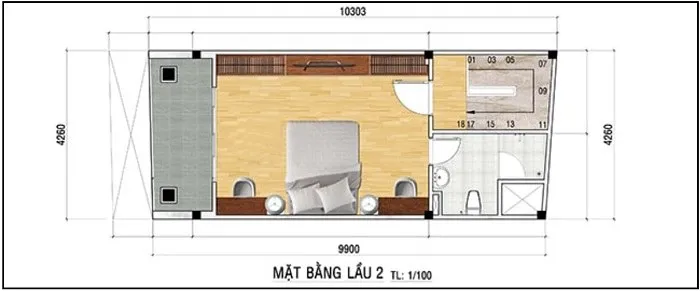 Mê đắm 5 mẫu nhà 4x10m 3 tầng nhỏ xinh giữa lòng phố thị