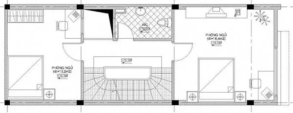 Mê đắm 5 mẫu nhà 4x10m 3 tầng nhỏ xinh giữa lòng phố thị