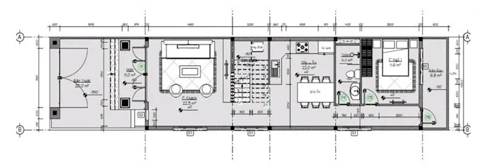 Mê đắm 5 mẫu nhà ống 2 tầng 5x23m đẹp tinh tế và sang trọng