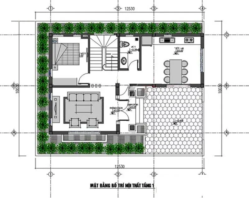 Mê mẩn 10 mẫu nhà 2 tầng mặt tiền 9m sang trọng đẳng cấp