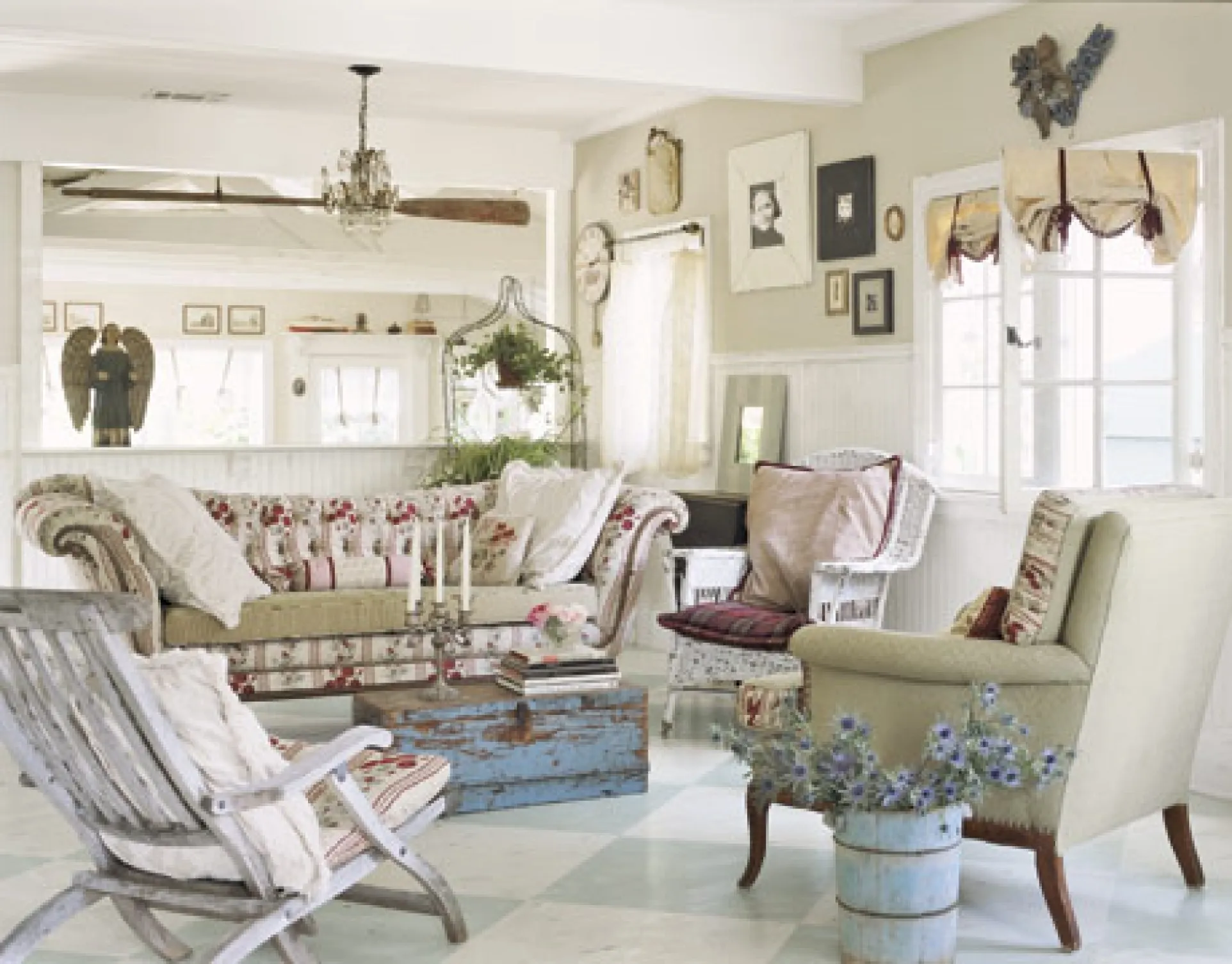 Nét đẹp hoài cổ mang tên “Phong cách thiết kế nội thất Shabby Chic”