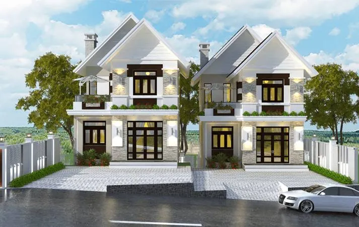 Ngắm 4 mẫu nhà 2 tầng 7x13m đẹp nhìn là muốn ở