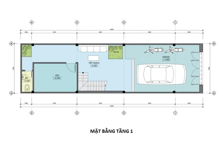 Ngắm nhìn mẫu nhà ống 3 tầng lệch của Ms. Huyền tại Hòa Bình