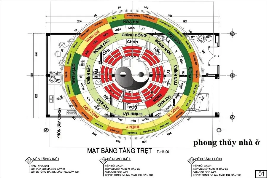 Nhà hướng Đông Bắc đặt bếp hướng nào?