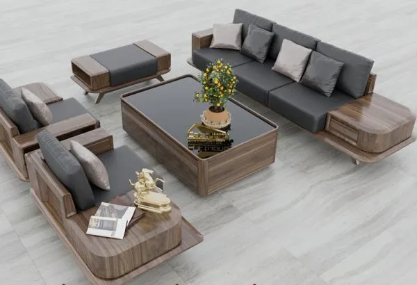 Những điều thú vị về sofa gỗ óc chó không phải ai cũng biết