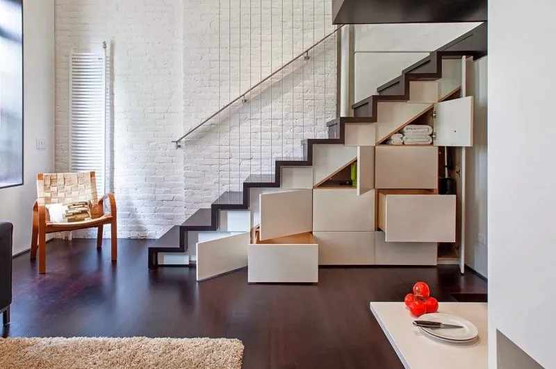 Những mẫu thiết kế cầu thang cho nhà nhỏ đẹp và tiết kiệm diện tích