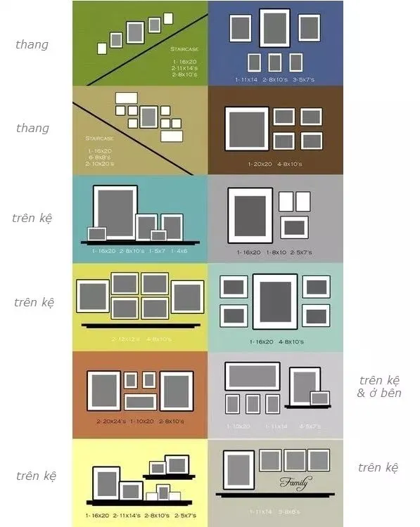 Những ý tưởng trang trí tường phòng khách sang trọng, hiện đại