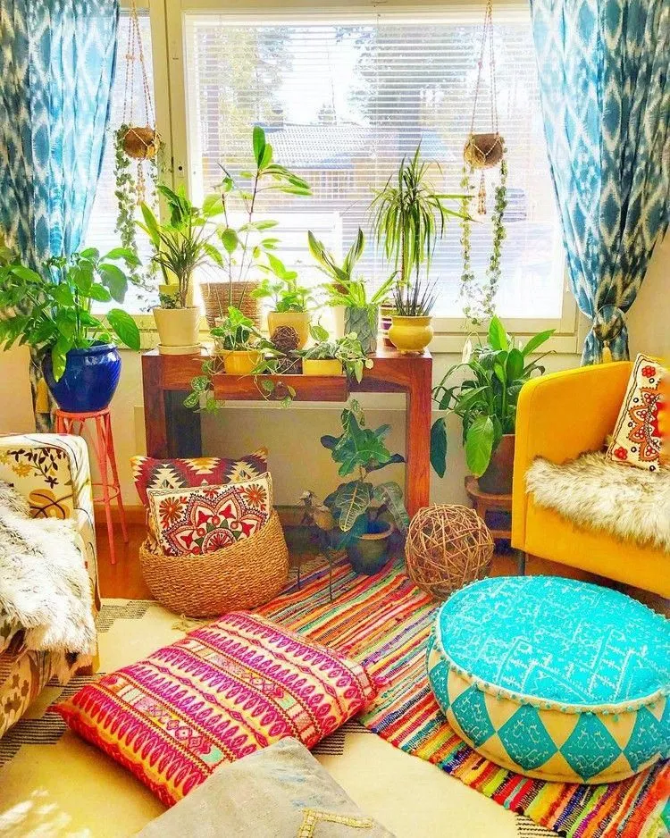 Phong cách thiết kế nội thất Bohemian – Sắc màu của cuộc sống