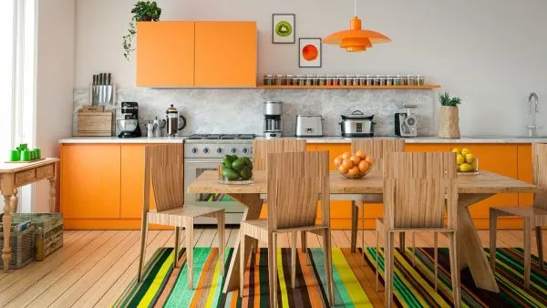 Phong cách thiết kế nội thất Colour block – khúc biến tấu của sắc màu