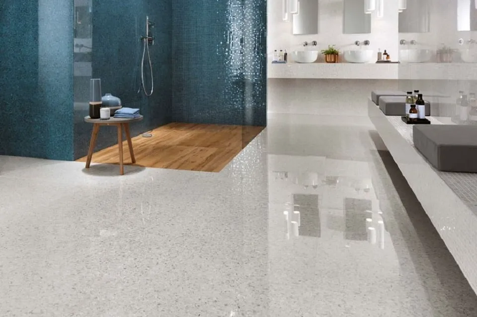 Sàn đá mài Terrazzo – Khẳng định đẳng cấp của vật liệu nội thất cao cấp