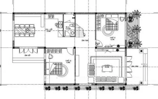 Say đắm 5 mẫu nhà 2 tầng 9x15m sang trọng đẹp vượt thời gian