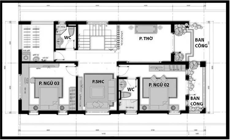 Sức hút tuyệt vời của 5 mẫu nhà ống 2 tầng 7x20m đẹp ấn tượng