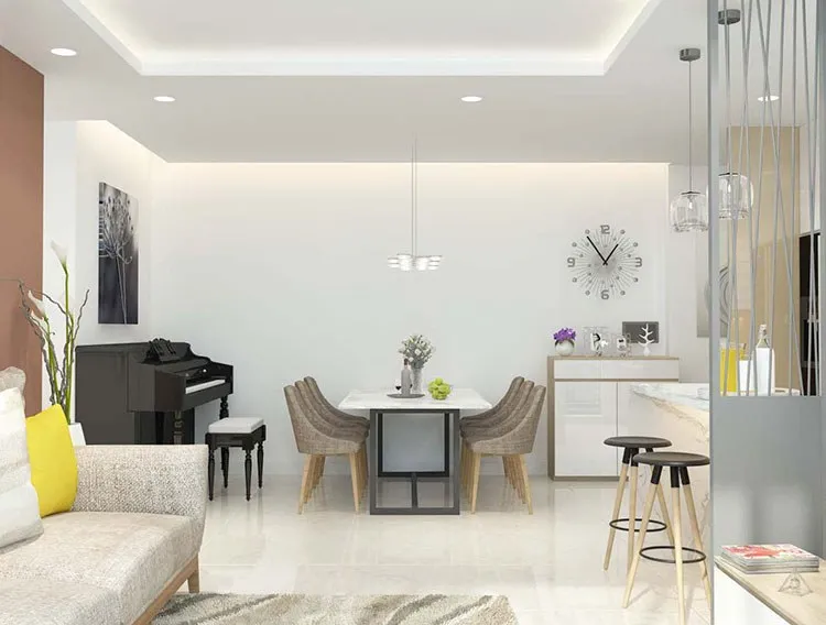 [Tham khảo] Báo giá thiết kế thi công nội thất chung cư 70m2