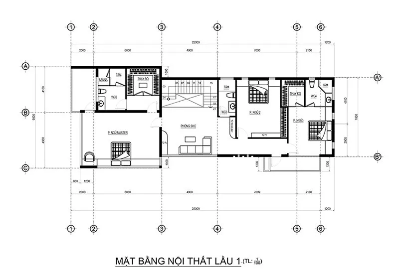 Tham khảo mẫu bản vẽ thiết kế biệt thự đẹp hiện đại khó thể bỏ qua