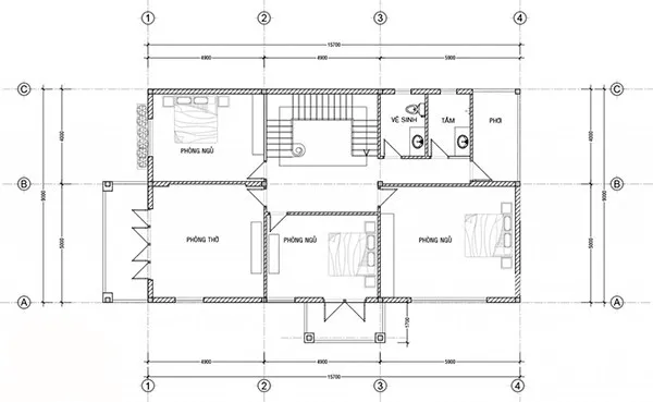 Tham khảo mẫu bản vẽ thiết kế biệt thự đẹp hiện đại khó thể bỏ qua