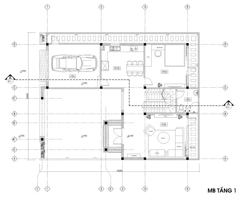 Tham khảo mẫu bản vẽ thiết kế biệt thự đẹp hiện đại khó thể bỏ qua