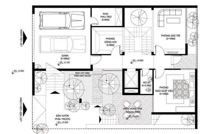 Thiết kế biệt thự có thang máy cần lưu ý điều gì?