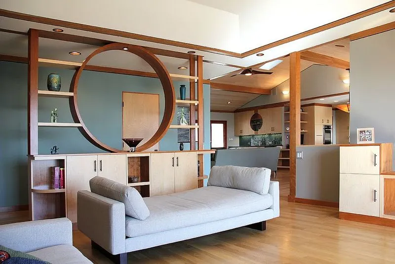 Thiết kế lam gỗ phòng khách – giải pháp thẩm mỹ hiện đại