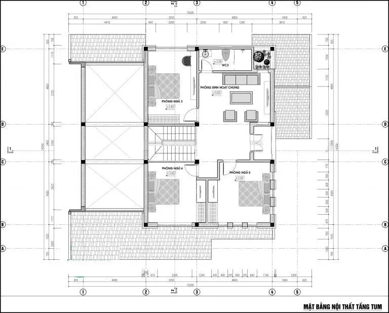 Thiết kế mẫu nhà cấp 4 6 phòng ngủ như thế nào cho đẹp ở là thích?