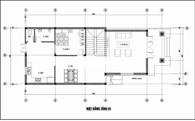 Thiết kế nhà 2 tầng nông thôn mái thái đẹp miễn chê tại Bắc Giang