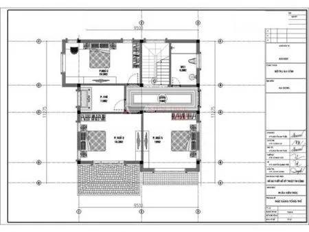 Thiết kế nhà hai tầng mặt tiền 10m đẹp mái thái