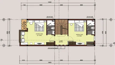 Thiết kế nhà ống 3 tầng 3 phòng ngủ hiện đại tại Hà Đông