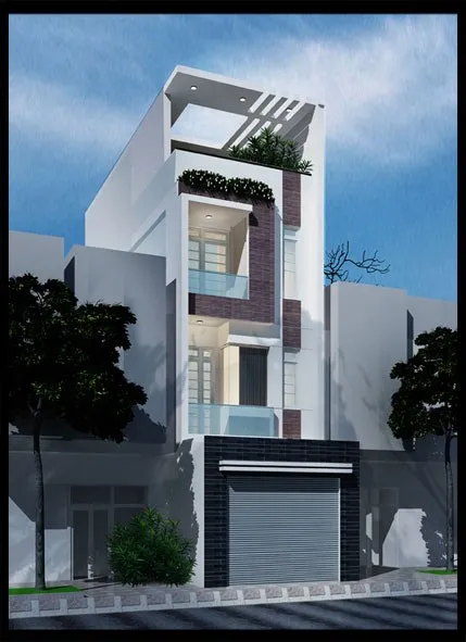 Thiết kế nhà ống 3 tầng 4×15 đơn giản tiện nghi cho gia đình Mr. Quang ở Thanh Trì, Hà Nội