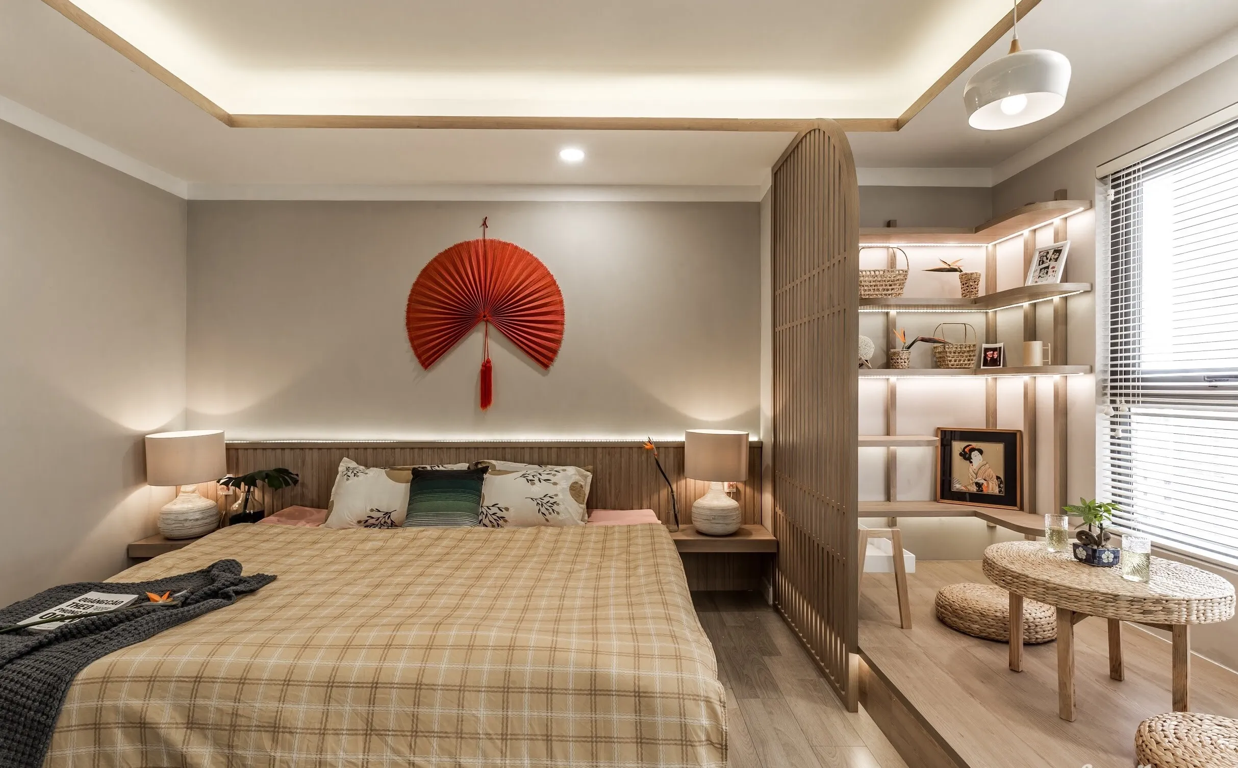 Thiết kế nội thất chung cư 75m2 mang âm hưởng xứ Phù Tang