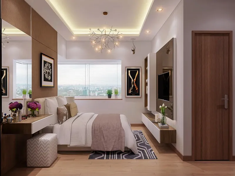 Thiết kế nội thất chung cư 85m2 phong cách hiện đại