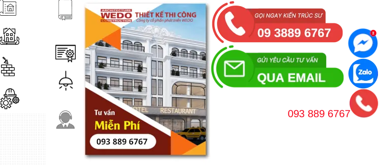 Thiết kế nội thất nhà phố