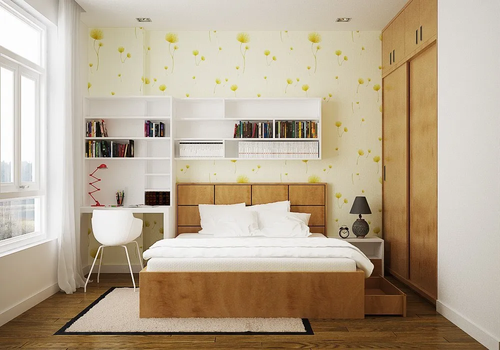 Thiết kế phòng ngủ 4m2 thế nào cho rộng và đẹp?