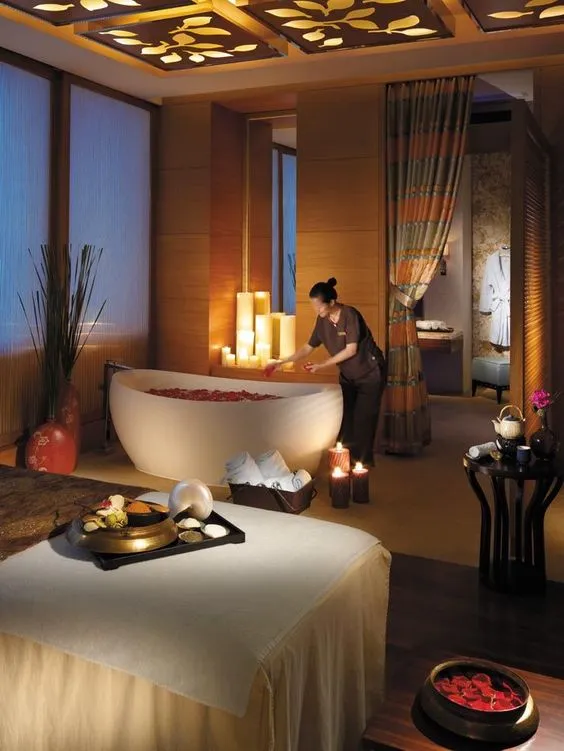 Thiết kế phòng spa mini theo kiểu hiện đại tích hợp