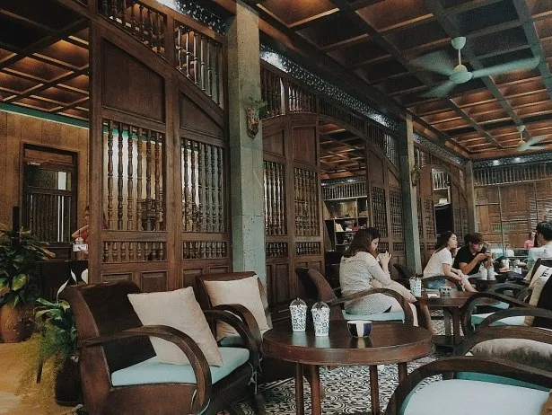 Thiết kế quán cafe phong cách retro – Nét đẹp vượt năm tháng