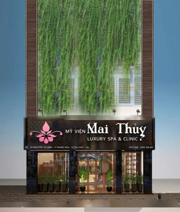 Thiết kế Spa Mai Thủy, khúc biến tấu hiện đại giữa thành phố