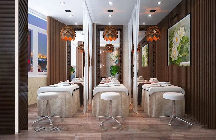 Thiết kế Spa Mai Thủy, khúc biến tấu hiện đại giữa thành phố