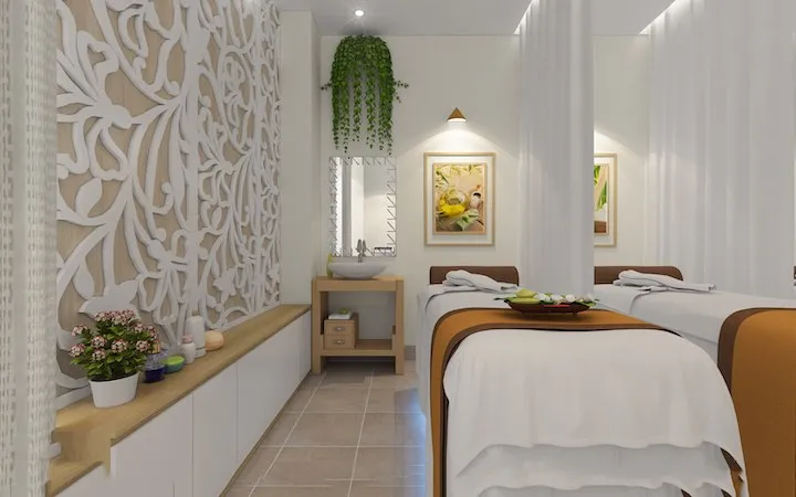 Thiết kế Spa Phương Mai theo phong cách xanh