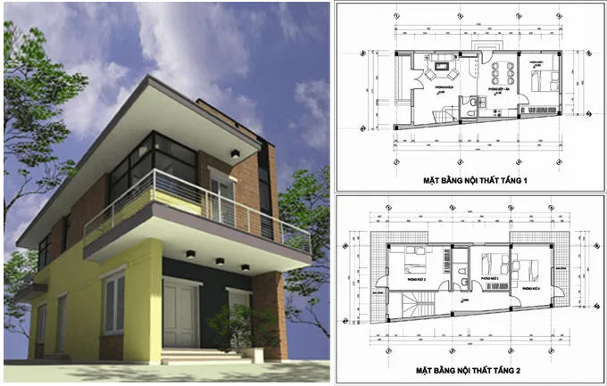 Tôi muốn xây nhà 2 tầng 100m2 thì hết bao nhiêu tiền?