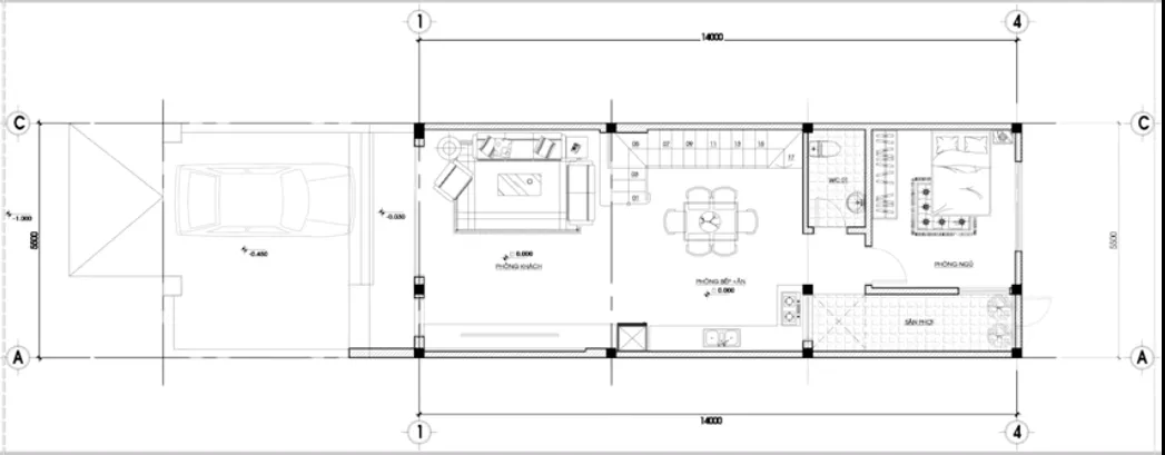 Tổng hợp các mẫu nhà cấp 4 gác lửng có sân thượng đẹp không rời mắt