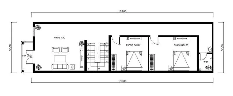 Top 4 mẫu nhà 3 tầng 5 phòng ngủ đẹp sang trọng và đẳng cấp