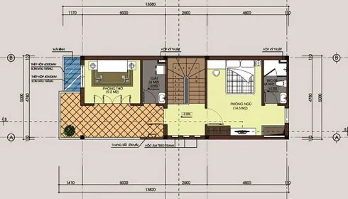 Top 5 thiết kế nhà 3 tầng 5x16m đẹp, kèm bản vẽ chi tiết