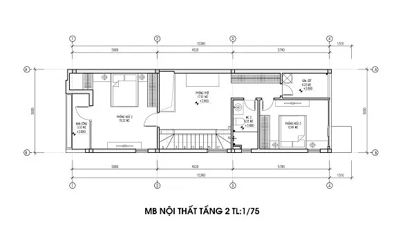 Top 6 mẫu nhà 2 tầng 5x25m đẹp tiết kiệm bạn không thể bỏ qua