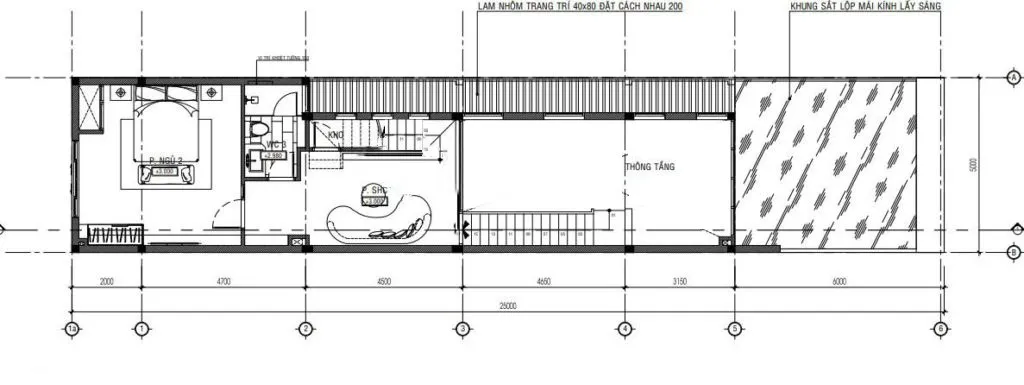 Top 6 mẫu nhà 2 tầng 5x25m đẹp tiết kiệm bạn không thể bỏ qua