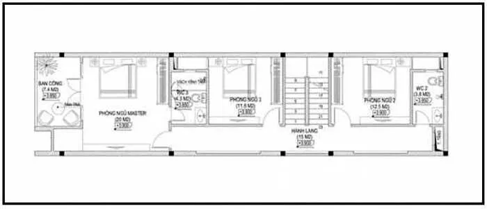 Top 6 mẫu nhà 2 tầng 5x25m đẹp tiết kiệm bạn không thể bỏ qua