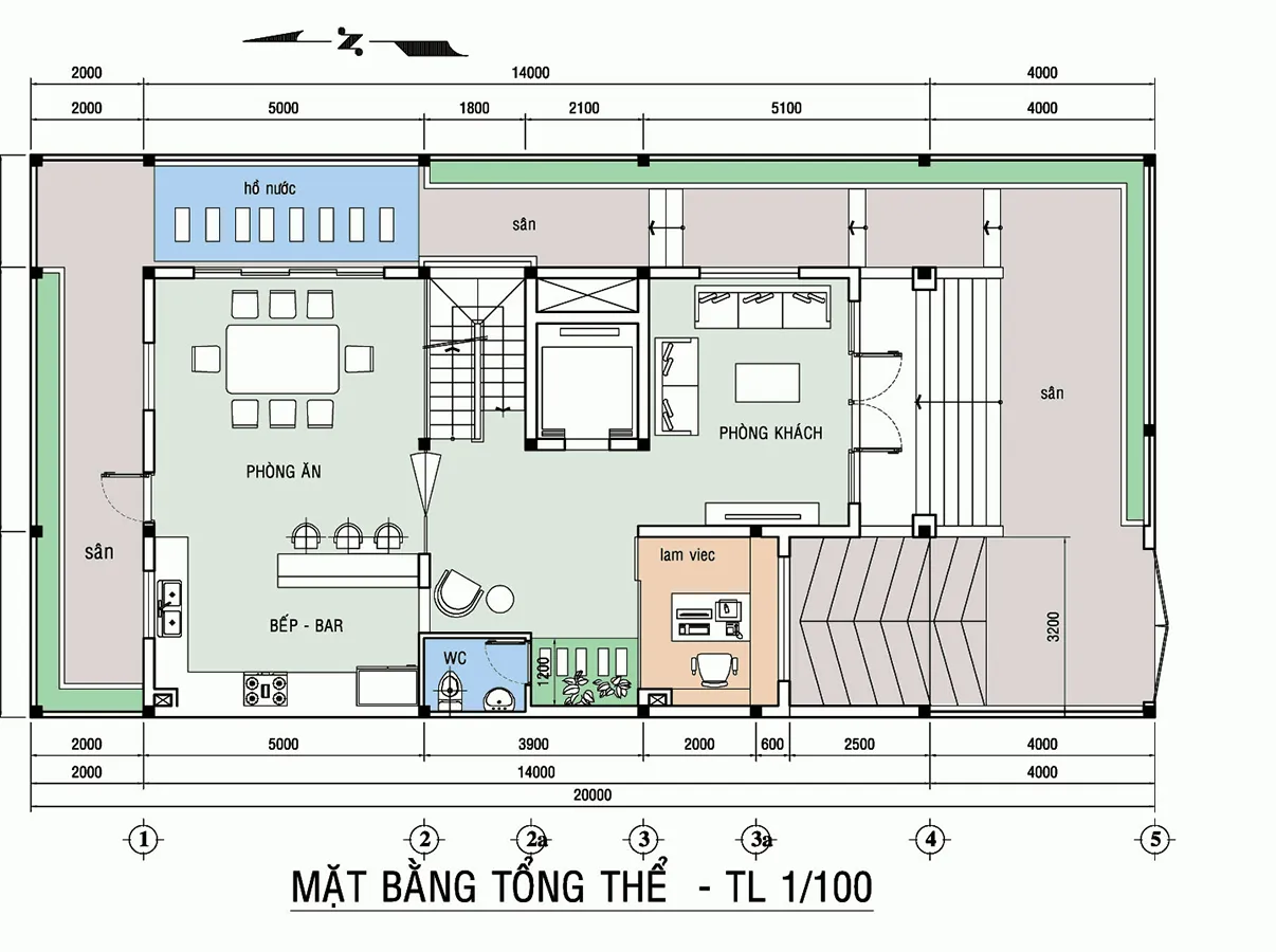 Top bản vẽ nhà có tầng hầm thiết kế đẹp chuẩn