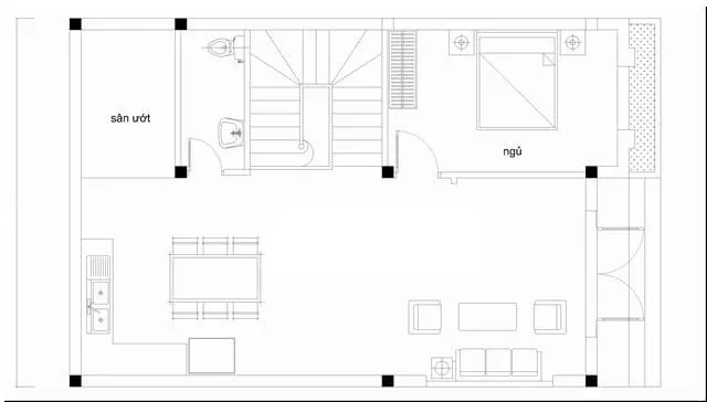 Top các mẫu nhà phố 2 tầng 75m2 được ưa chuộng nhất gần đây