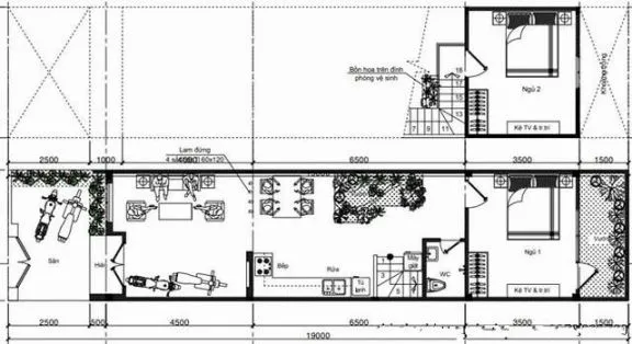 Top mẫu nhà cấp 4 gác lửng đơn giản đẹp vạn người mê