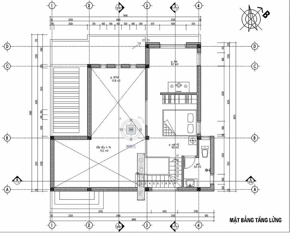 Top mẫu nhà cấp 4 gác lửng đơn giản đẹp vạn người mê