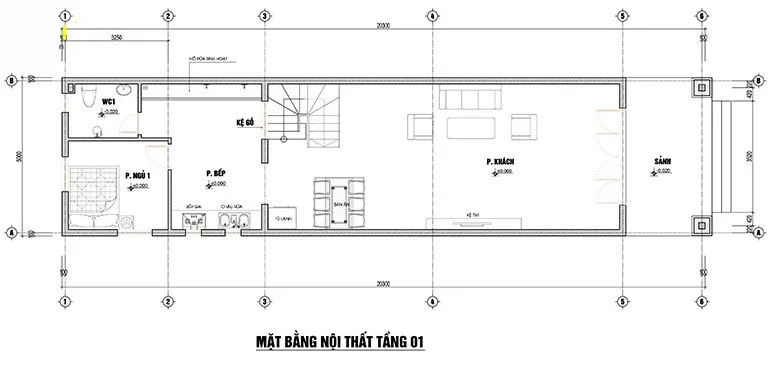 Top mẫu nhà ống 2 tầng đẹp mặt tiền 5m đáng tham khảo để xây 2024